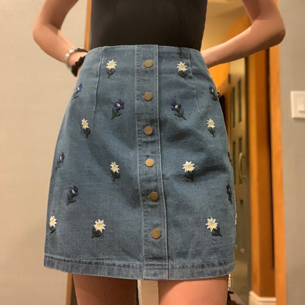 Redyazela (Japanese brand) denim skirt